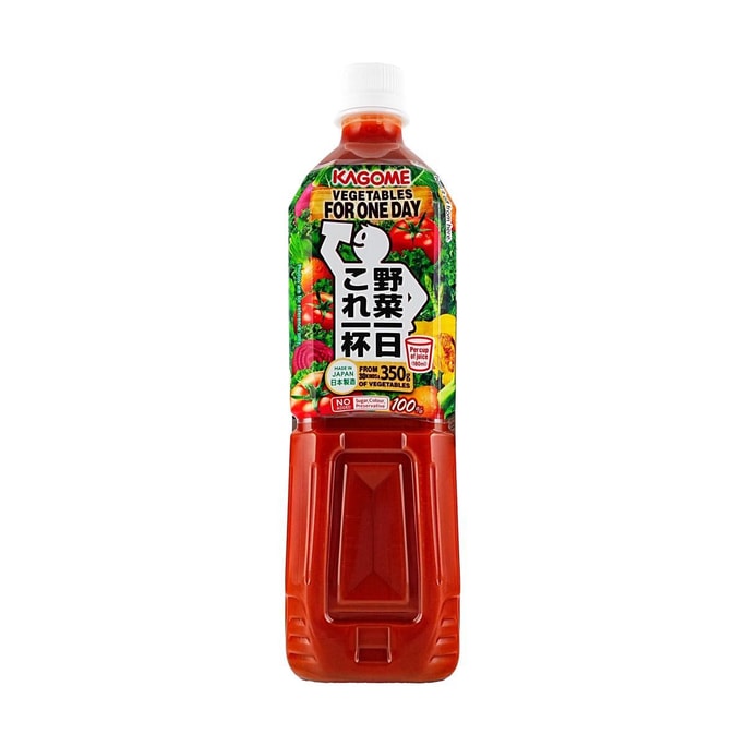 Kagome 100% Vegetable Juice for One Day 24.34 fl oz