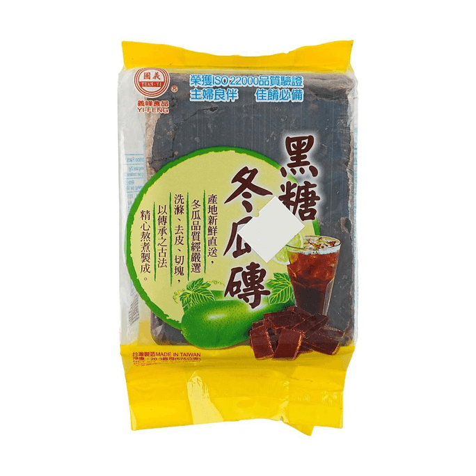 台湾义峰 黑糖冬瓜砖 575g【消暑必备冬瓜茶】【古早味】