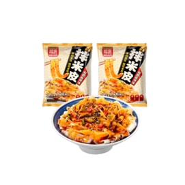 Chili-flavored spicy rice noodle filling instant noodles gourmet late night snack instant food 112g two bags