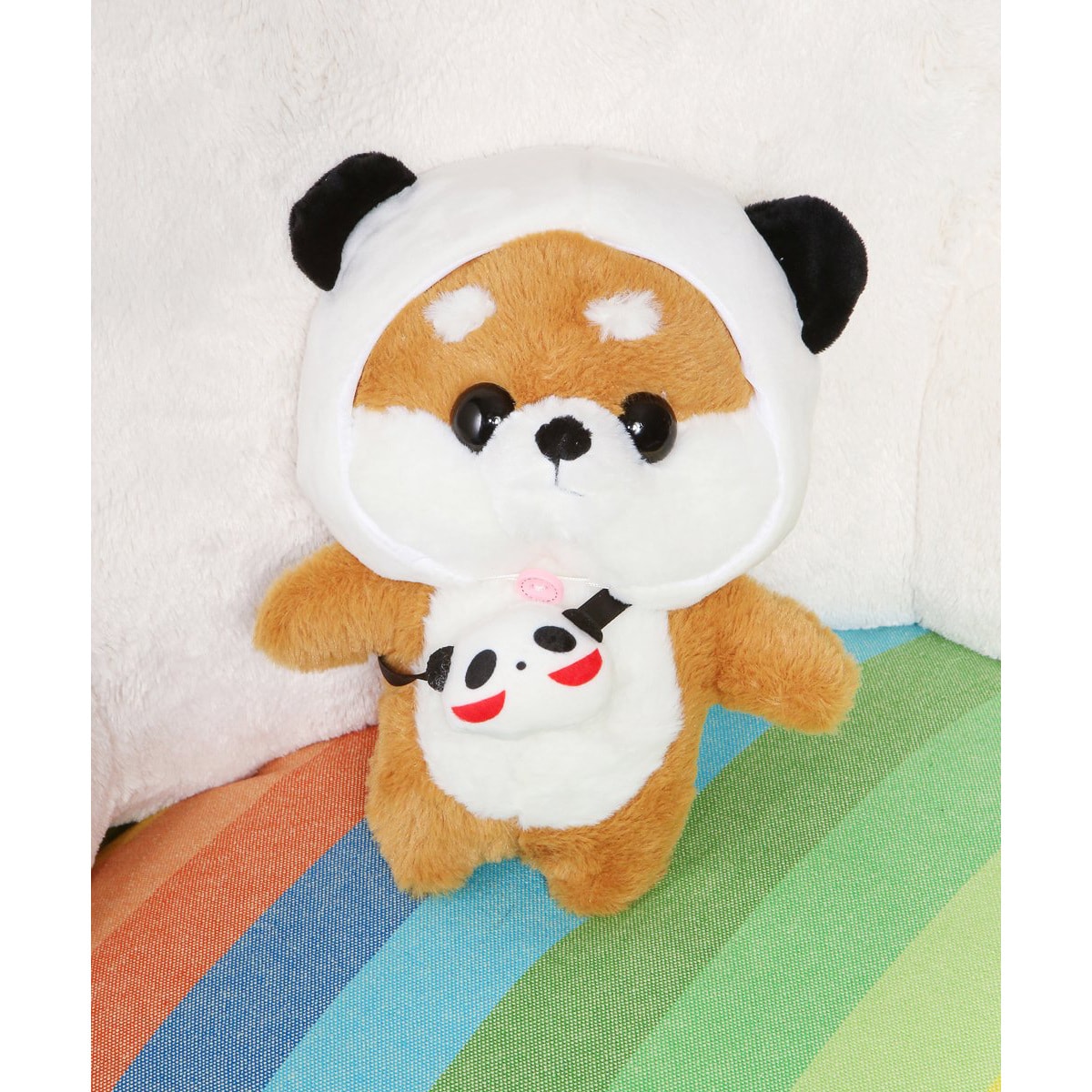 Petorama 可愛寵物造型系列毛絨公仔 #黃色熊貓