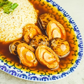 Braised Abalone with Shiitake Mushrooms , 9.8 oz