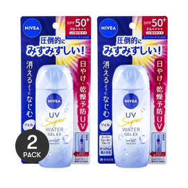 ニベア UVウォータージェル サンスクリーンEX SPF50+ PA++++ 2.82オンス×2【バリューパック】