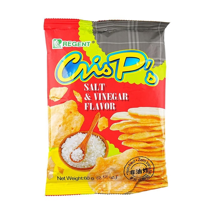 Crispy Salt and Vinegar Flavor 2.12 oz