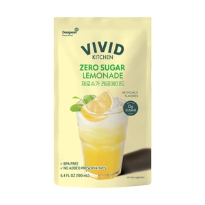 Zero Sugar Lemonade  6.42 fl oz【0 Sugar 0 Fat  0 Calories】【Korea Trendy】
