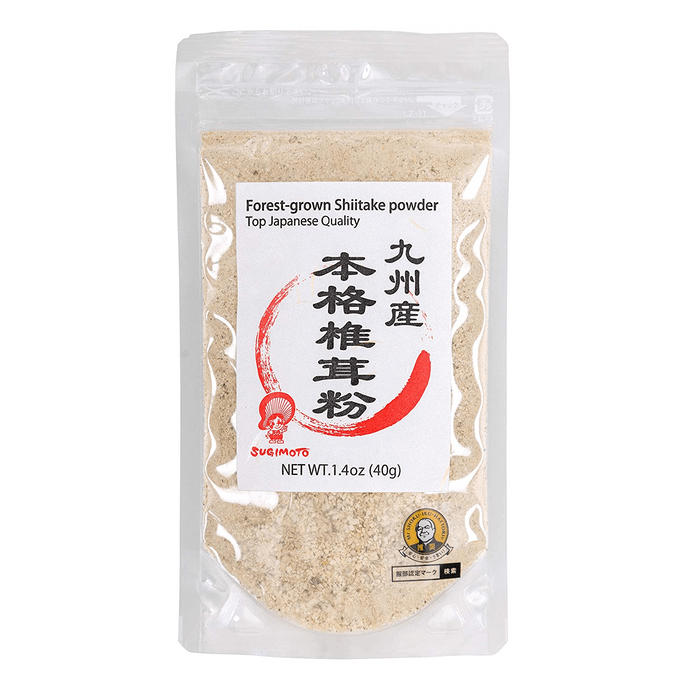 杉本株式会社 - 日本森林栽培香菇粉 40 克天然增味剂