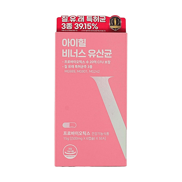 IHEAL 비너스 프로바이오틱스, 30캡슐, 여성 질 건강 포뮬러 3