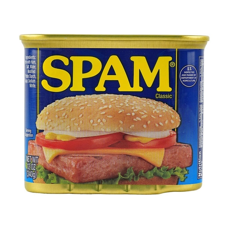 Korean Spicy Shin Ramen, 4 Pack* 4.2 oz+Classic Lunch Meat,Pork Ham 12 oz【2 Combo Packs】 7