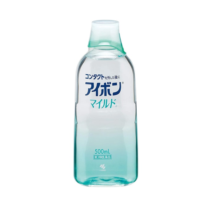 【日本直送品】KOBAYASHI 小林製薬 アイウォッシュ #グリーン マイルドタイプ 清涼感0 500ml
