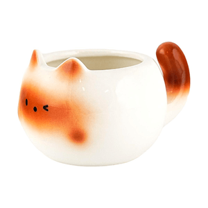 Cute Expression Ceramic Coffee Mug Winking Design Kawaii Cup 1pc