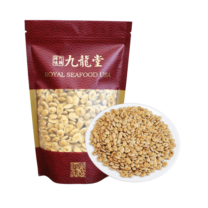 美国九龍堂 炒白扁豆/眉豆 225g 健脾杂粮 粥羹炖汤养胃祛湿