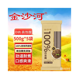 【중국 직배송】 금사하 100% 메밀면 100g X 1봉