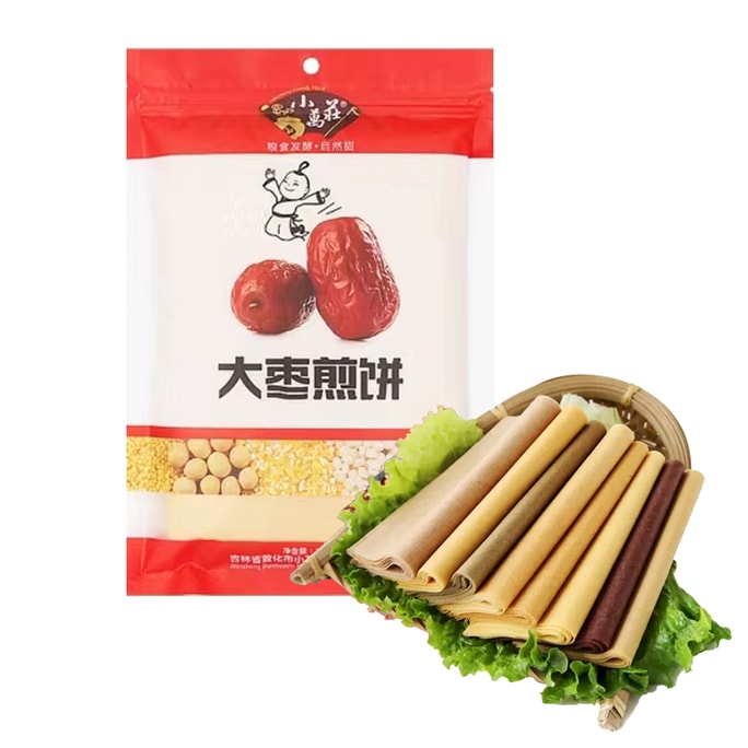 authentic Shandong Big pancake red date pancake 240g delicious and nutritious red date sweet and soft pancakes