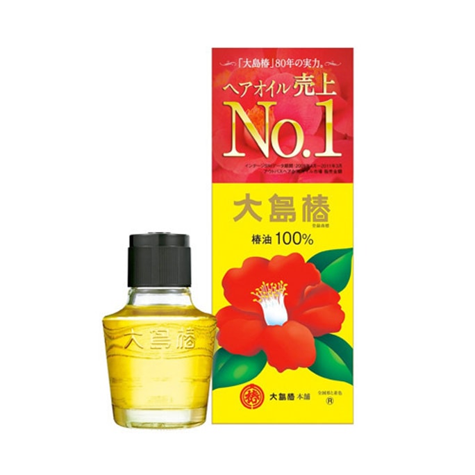 OSHIMA TSUBAKI 100% Natural Camellia Seed Oil 60mL For Hair