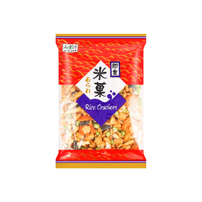 Mixed Rice Crackers - Savory Snack Mix, 15.97oz