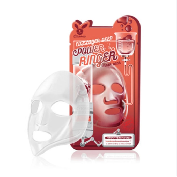 ELIZAVECCA  Collagen Deep Power Ringer Mask 1PC