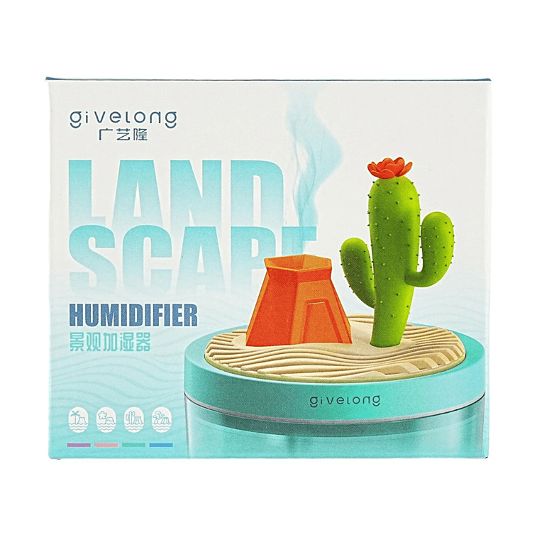 가로세로 12.5cm, 세로세로 14.3cm 크기의 귀여운 디자인의 USB 전원 방식 가로세로 가습기입니다. 5