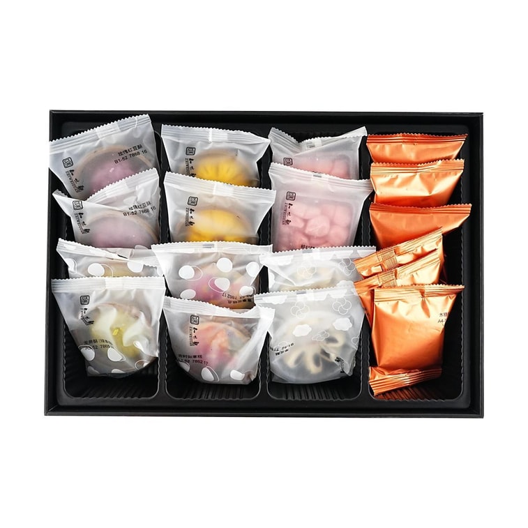 Floral Fragrance Assorted Pastry Gift Box,9 flavors 18 pieces 18.27oz 9
