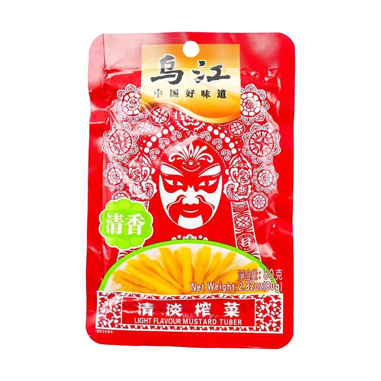 가볍고 바삭한 자차이 절인 겨자, 75g (2.82oz), 포장은 다를 수 있습니다. 3