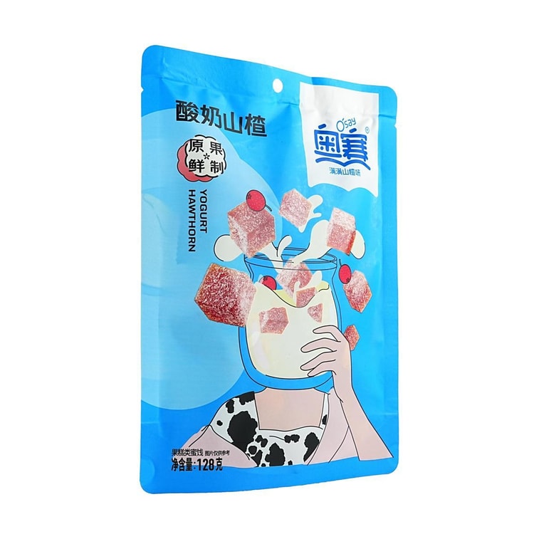 奧賽 優格山楂 開胃小點心 128g 3