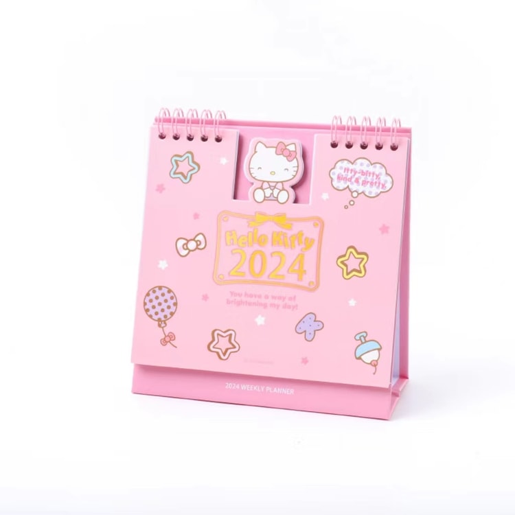 2024 Desk Calendar Sanrio Calendar Cute Ornament-Hello Kitty 1Pc -  Yamibuy.com