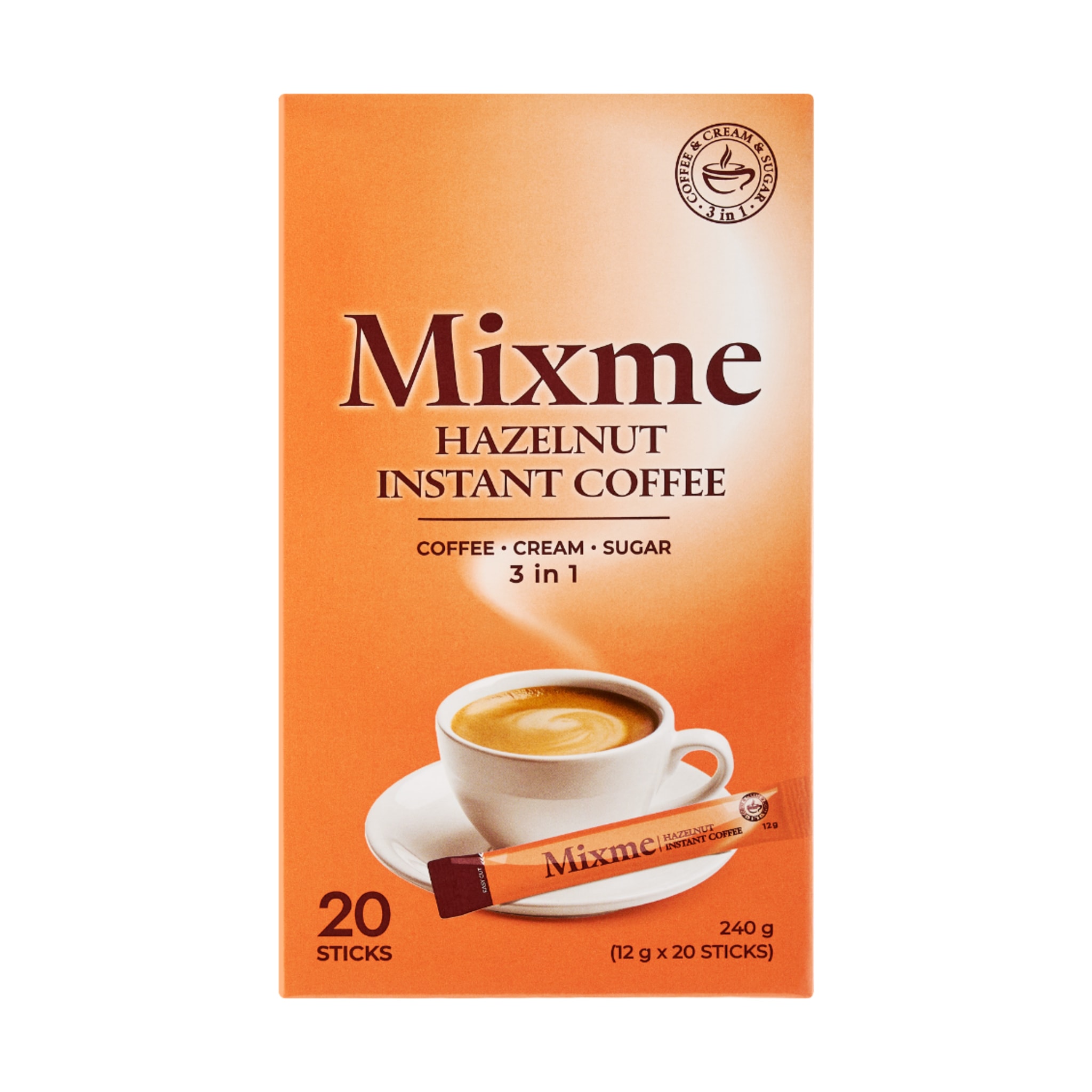 美品 、日立 with me BF-1 MixMe Hazelnut Korean 3-in-1 Instant Coffee Mix With Creamer