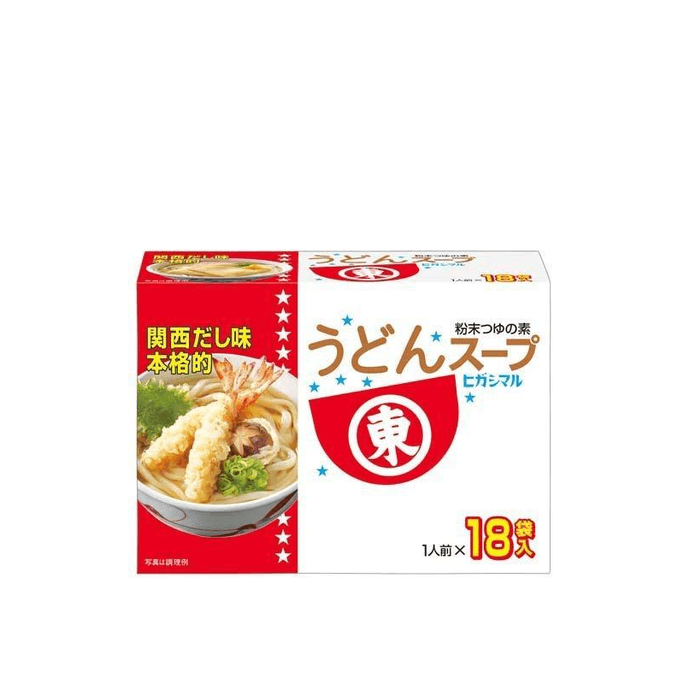 Higashimaru Kansai Dashi-Style Udon Soup 18 pcs