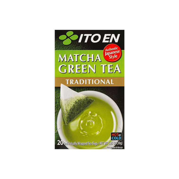 日本ITO EN伊藤园 日式传统抹茶绿茶茶包 20包 30g【0糖0添加】 15