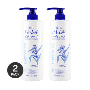 ハトムギ モイスチャライジング＆ウォッシングボディソープ 780ml×2【2個パック】