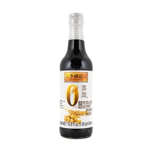 香港李锦记 0添加原酿头抽 酱油 500ml