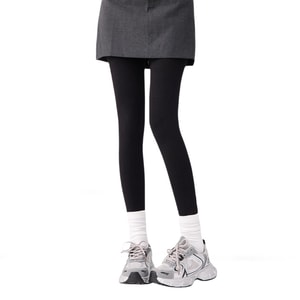 Bottom Pressure Pants Autumn Winter Warm Pantyhose Black Velvet Free Thin Style One Size