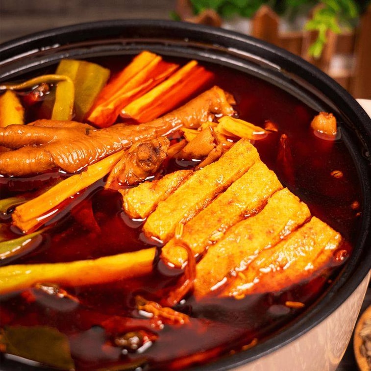 【中國直郵】 曹氏鴨脖 麻辣燙底料 小火鍋調味料 香辣爆辣 辣滷料包 調味醬 【麻辣鮮香十足】魔鬼辣 【煉獄級爆辣!舌頭報警,冒汗警告!】160g*1袋】魔鬼辣 【煉獄級爆辣!舌頭報警,冒汗警告!】160g*1袋】魔鬼辣 3