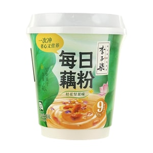 Lotus Root Starch ,Osmanthus & Nut Flavor ,1.05 oz 【Ready To Eat】