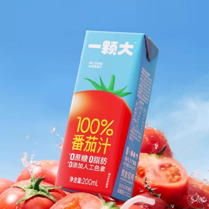 Tomato Juice 0 Sugar 0 Fat 6.76 fl oz
