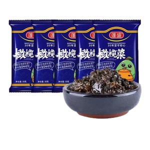 차오산 특산품인 펑성 올리브 절임 야채는 30g씩 5봉지로 구성된 인기 있는 절임 야채입니다. 죽, 밥, 면과 함께 먹으면 아주 맛있습니다.