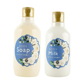 日本HOUSE OF ROSE玫瑰屋 OH!BABY 季節限定白玫瑰沐浴露 綿密泡沫 留香持久 300ml