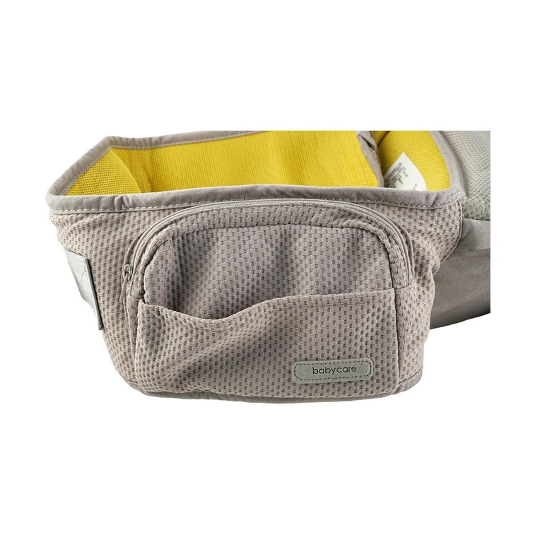 BC BABYCARE 腰凳背带 多功能抱娃神器 3D凳面 安伯灰DC 3