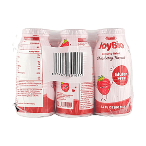 VINAMILK JOYBIO 草莓味酸奶乳酸菌飲料 80ml*6瓶 【無麩質】【含益生菌】