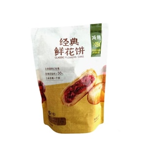 Classic Flower Cake, Reduced Sugar Version,6 pieces/bag, 180g