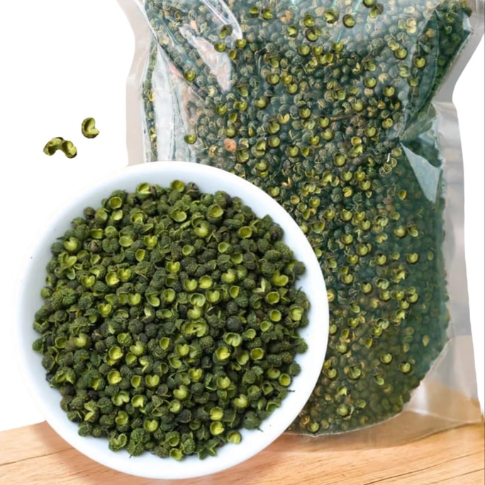 Selected Premium Sichuan Green Peppercorns Seedless 100g