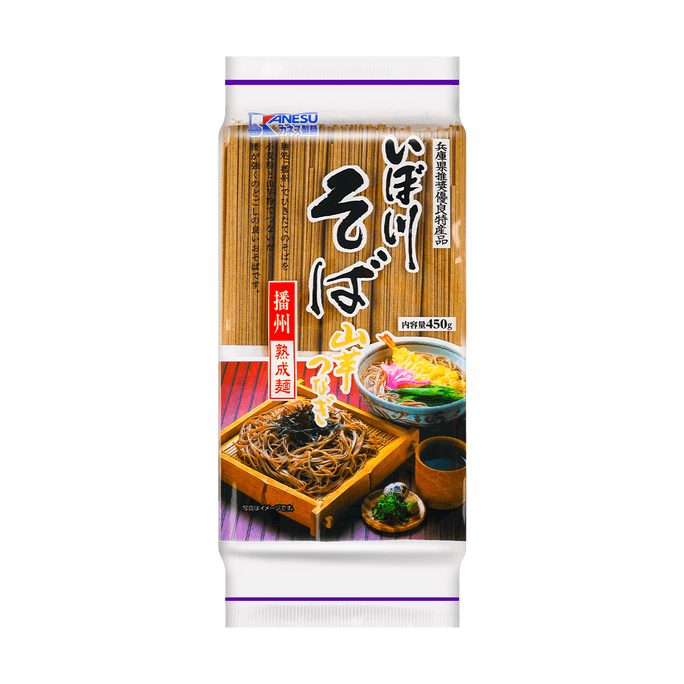 日本KANESU 蕎麥麵 450g【乾拌速食掛麵】