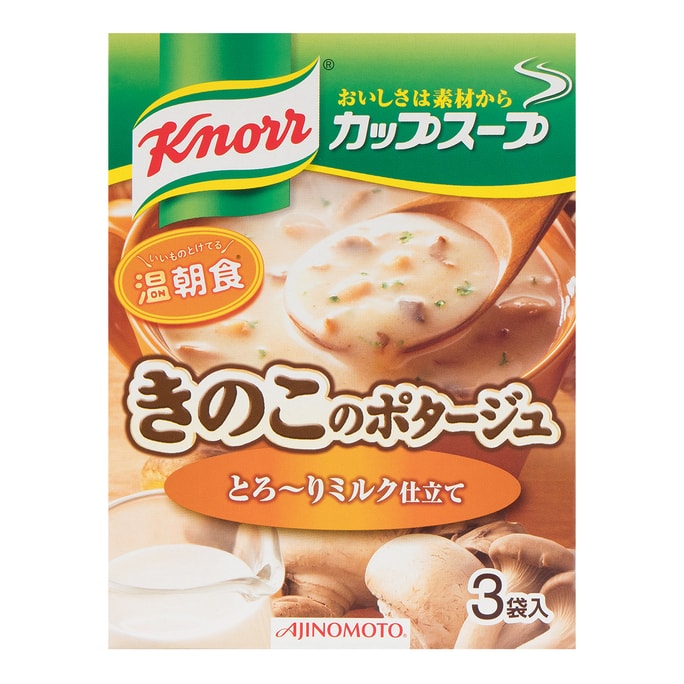日本版家乐KNORR  菌菇蔬菜浓汤汤料 42.9g