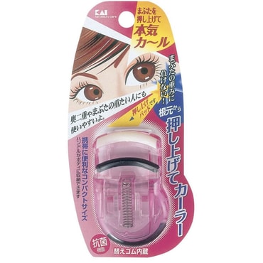 【日本直邮】日本 KAI 贝印 睫毛卷翘器便携式夹眼睫毛夹 1件入