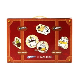 OREOxMALTESE Line Dog Co-branded Fun Party Snack Gift Box, 24.1 oz