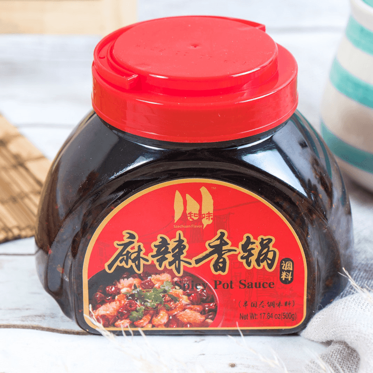 調味料・料理の素・油 cha SZECHUAN FLAVOR 鍋の素辛口中華調味料500g - Yami