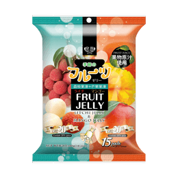 ROYAL FAMILY Fruit Jelly Litchi & Mango 300g | Yami