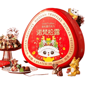 【中国直邮】 诺梵 金松露四口味夹心可可脂巧克力零食情人节 金松露500g*1盒