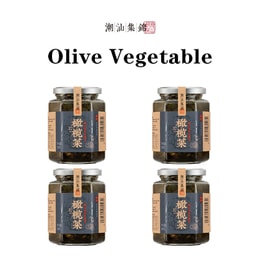 4 Bottles Olive Vegetable Pickle 1120g