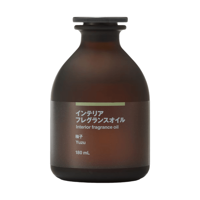 日本MUJI無印良品 香氛精油 室內用 柚子香 180ml