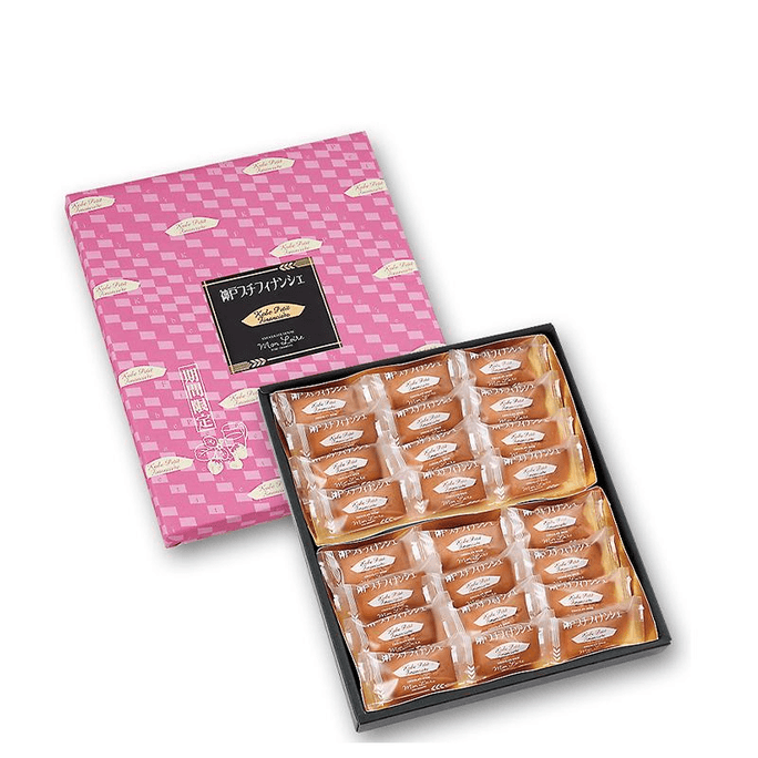 【日本直邮】 日本 monloire 春季限定 草莓牛奶费南雪 24枚【临期特价4.30】