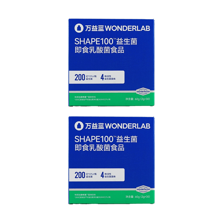 SHAPE100 Instant Probiotic Lactic Acid Bacteria Food 30pcs *2【Value Pack】 3